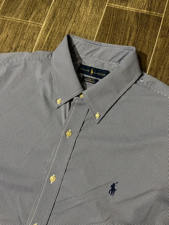 Lot Of 2 Polo Ralph Lauren Classic Fit Performance Button Shirts Mens Large - Picture 3 of 14
